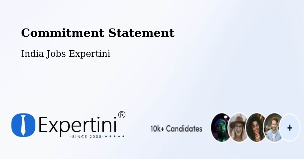 Corporate Commitment – Bengaluru - India Jobs Expertini